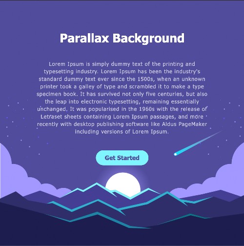 Simple Parallax Background