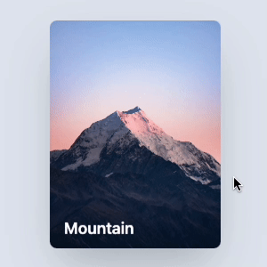 Tailwind Card Zoom-In Hover Animation