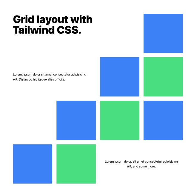 Tailwind Fancy Grid Layout